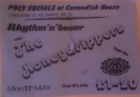 The Honeydrippers  Ticket